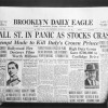Černý čtvrtek: Krach na na newyorské burze